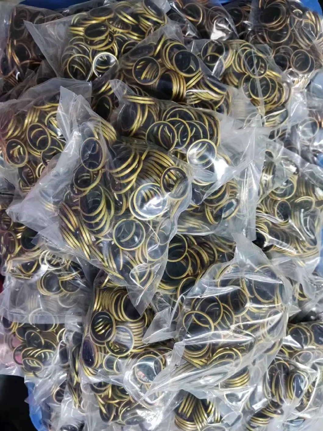 مركزية الذاتية 304 الفولاذ المقاوم للصدأ غسيل الختم Dowty NBR المطاط ربط غسالة الختم 3